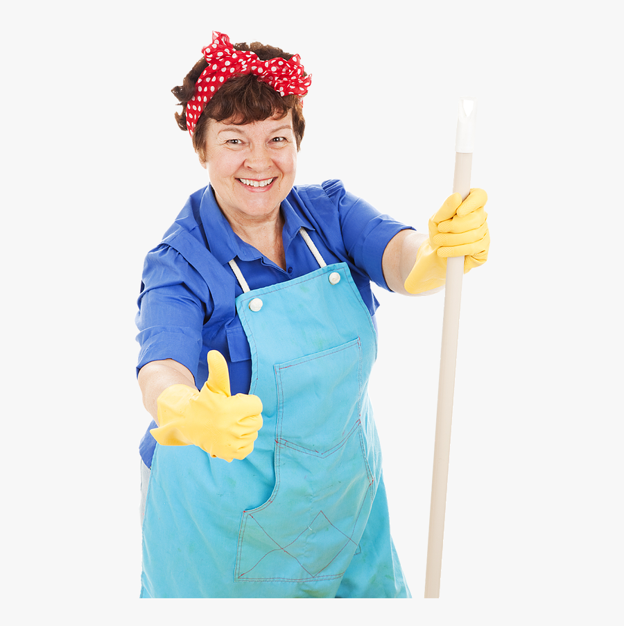 House Cleaning Jobs Wanted - Cleaning Lady, Transparent Clipart