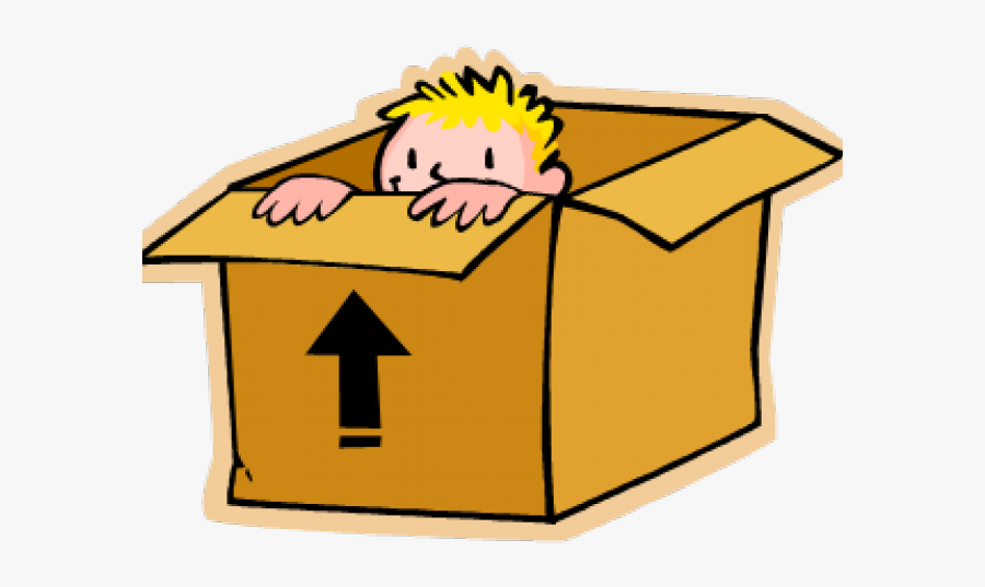 Hiding Clipart Discovered - Out Of The Box Thinking Clip Art , Free ...