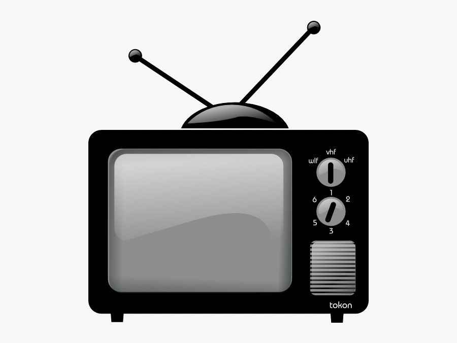 Tv Television Clip Art Old Image Free Transparent Png - Television Clip Art, Transparent Clipart