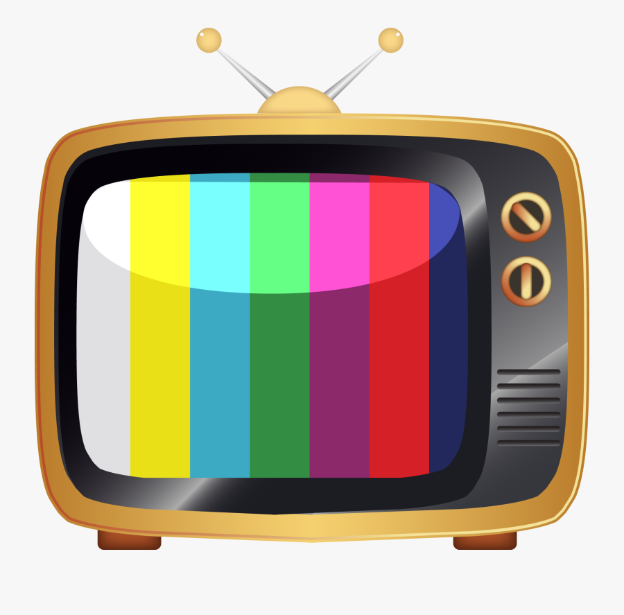 Web App Video Stream - Vector Old Tv Png, Transparent Clipart