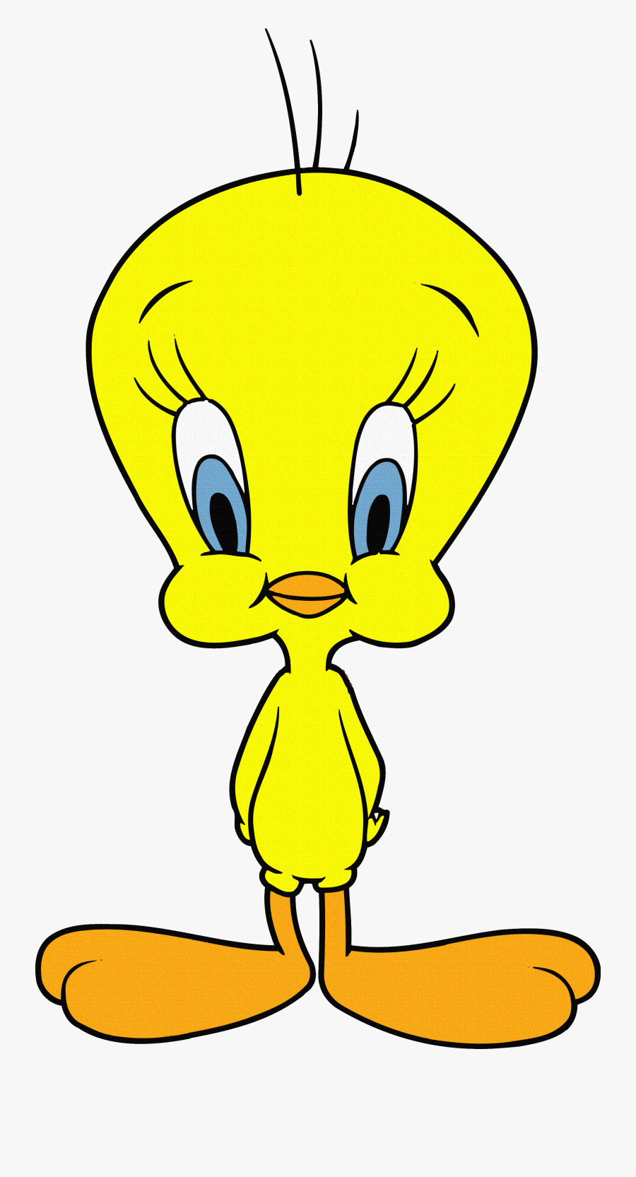 Şaşkın Bakışlı Tweety Kuş - Tweety Bird, Transparent Clipart