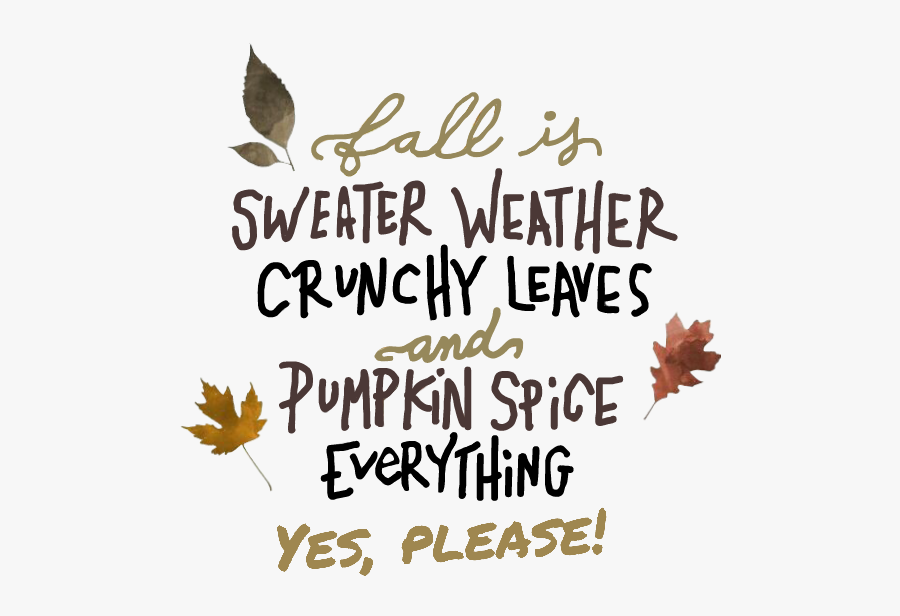 #sweaterweather #comfortfood#hellofall #autumn #ilovefall - Hashtag, Transparent Clipart