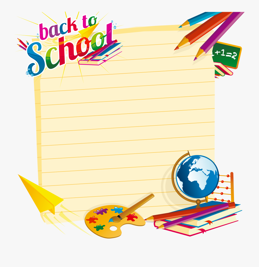 Back To School Png, Transparent Clipart