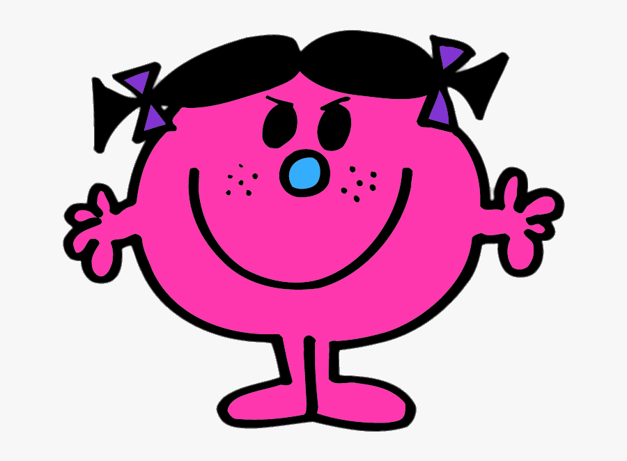 Little Miss Bad - Mr Men Little Miss Bad, Transparent Clipart