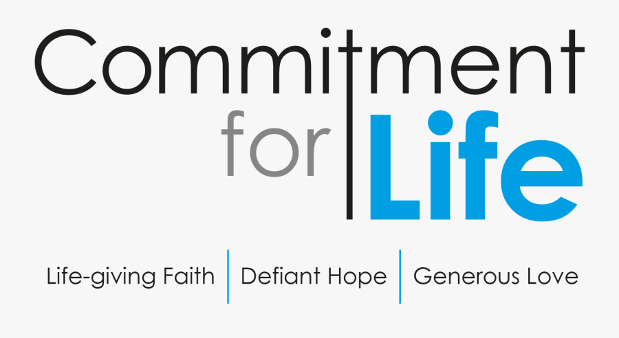 Cfl Logo With Strapline - Commitment For Life Logo, Transparent Clipart