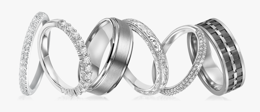 Worthington Jewelers Wedding Bands - His Her Wedding Bands Png, Transparent Clipart