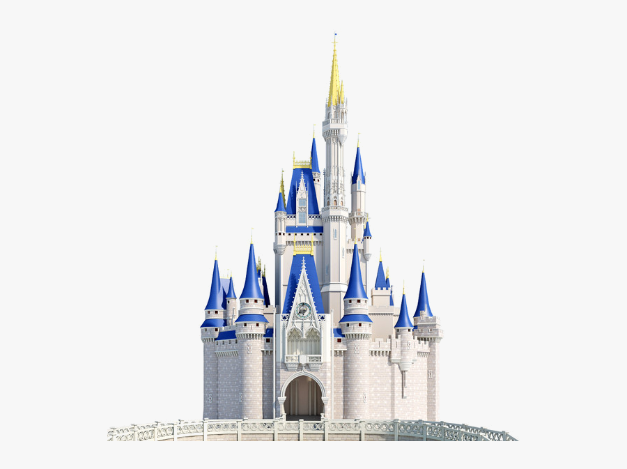 Cinderella Castle Clipart Transparent Png - Disney World Castle Cartoon