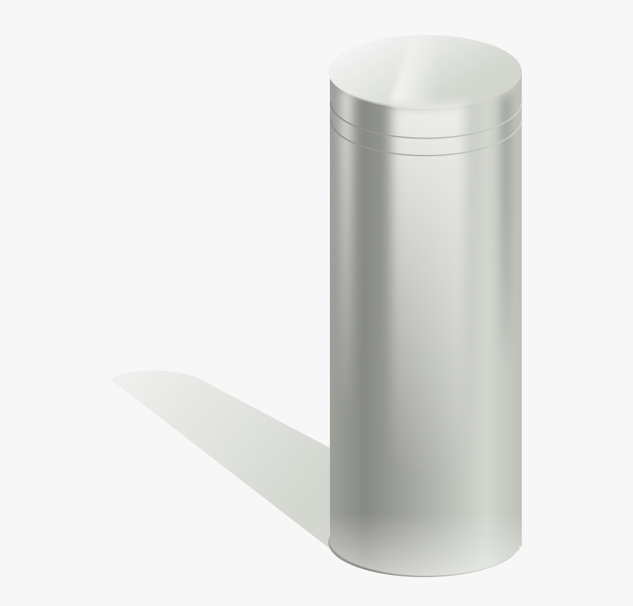 Metallic Tube - Metal Cylinder Png, Transparent Clipart