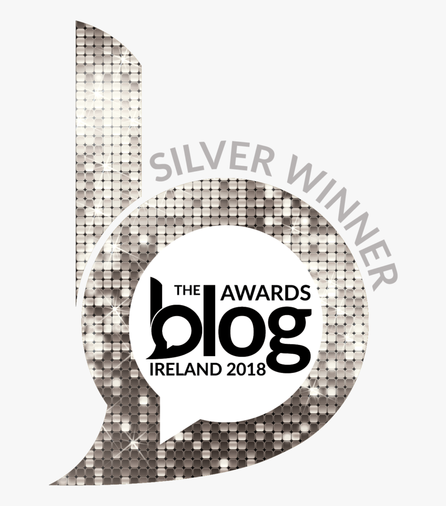 Silver Glittery B For The Silver Winner Badge In The - Best Blog Award, Transparent Clipart