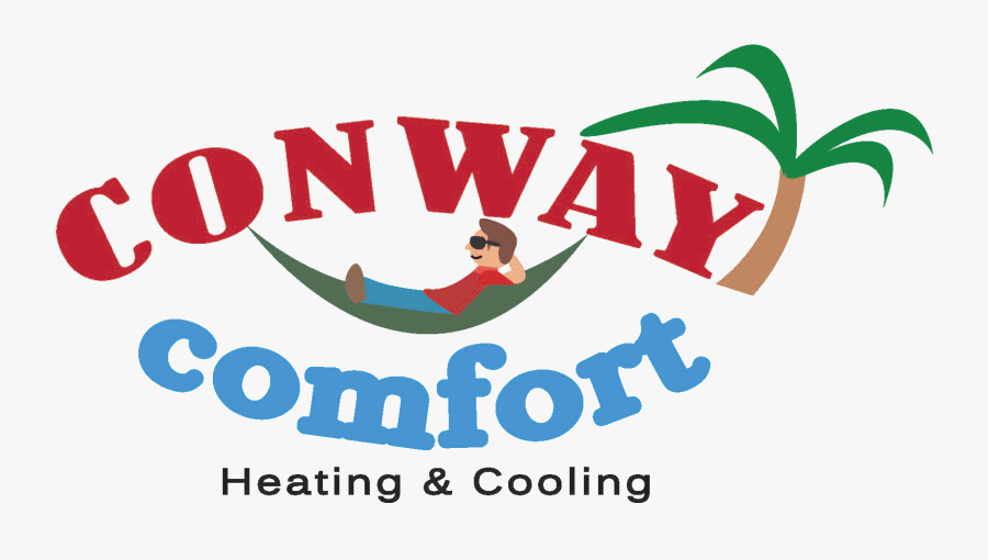 Heating And Cooling Pictures - Conway Comfort Heating And Cooling Logo, Transparent Clipart