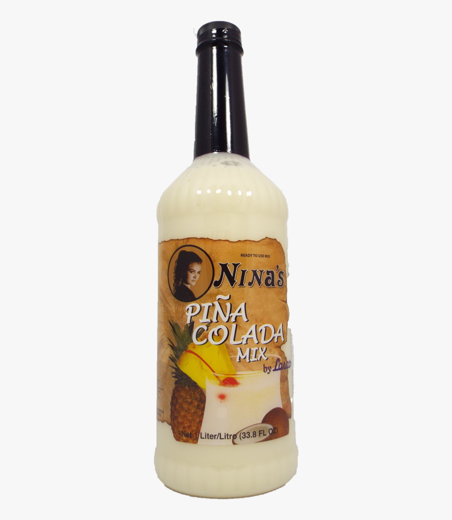 Pina Colada Mix - Glass Bottle, Transparent Clipart