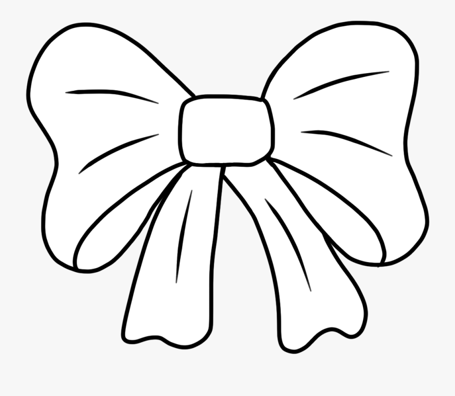 Outline Clipart Pom Pom - Dress Clipart Black And White, Transparent Clipart