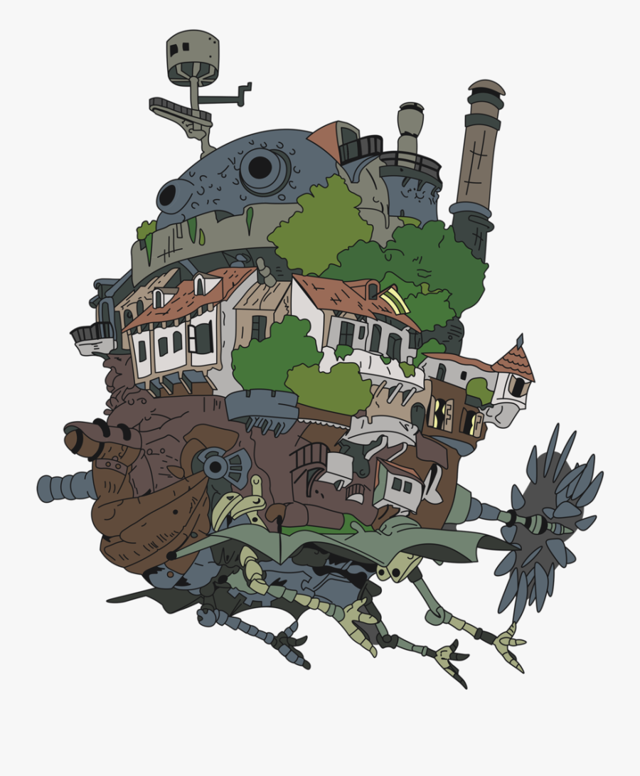 Transparent Pin Up Png - Howl's Moving Castle Png, Transparent Clipart