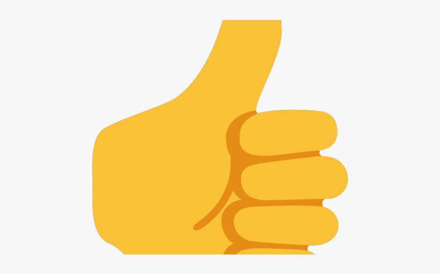 Yellow Thumbs Up Png, Transparent Clipart