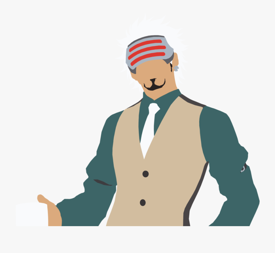 Clip Freeuse Ace Attorney Trials And Tribulations By - Cafe Ace Attorney Godot, Transparent Clipart