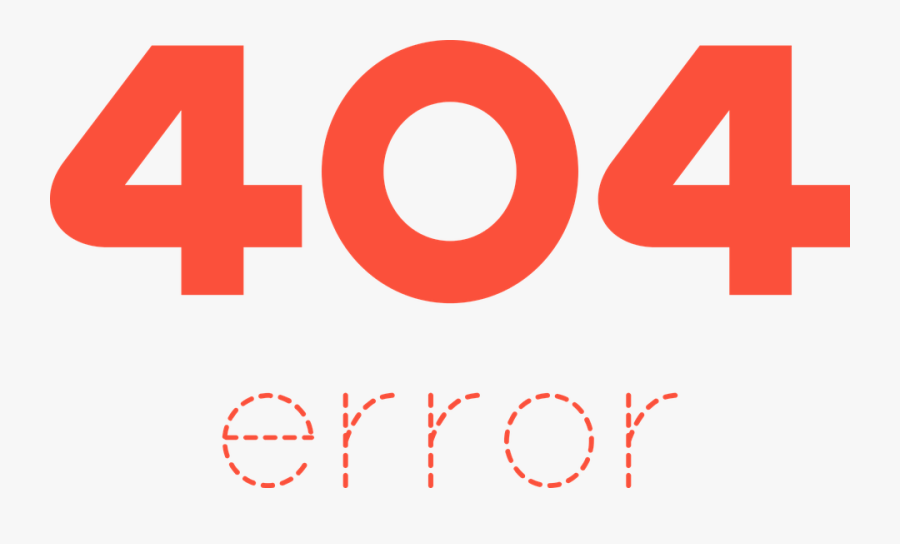Clip Art Html Error - 404 Page Not Found Png, Transparent Clipart