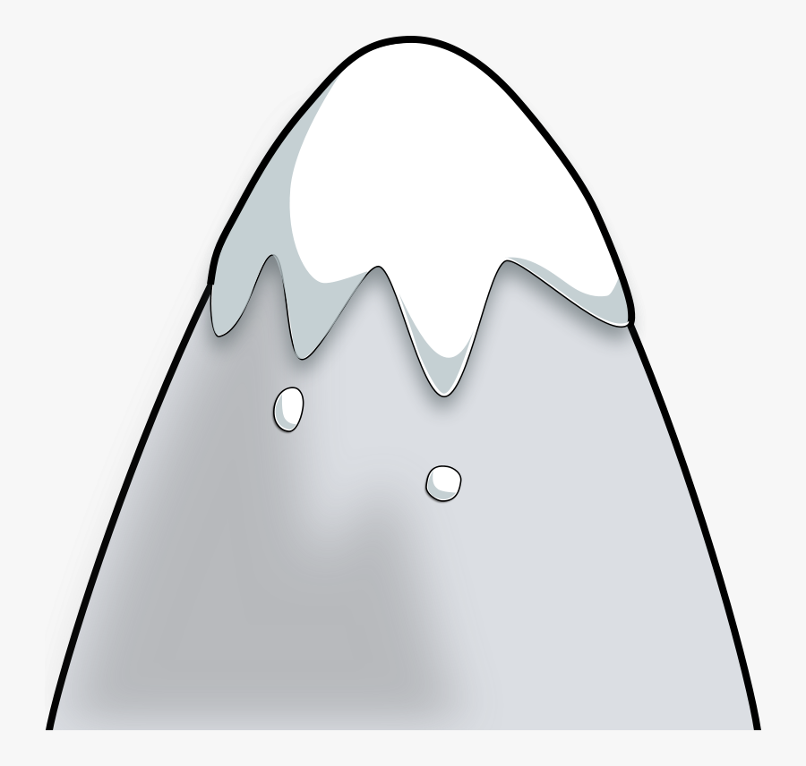 Transparent Free Mountain Clipart - Animated Mountain With Snow, Transparent Clipart