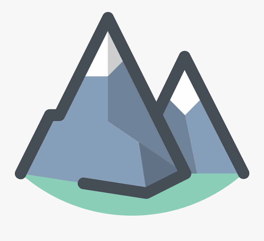 Transparent Clipart Montagne - Mountain Transparent Icon, Transparent Clipart