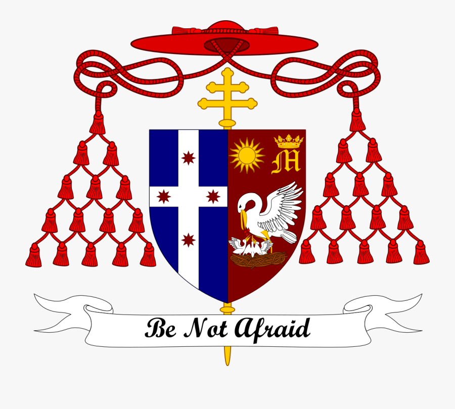 Heraldry Ecclesiastical Coat Arms Galero Cardinal Of - Roman Catholic Archdiocese Of Lingayen-dagupan, Transparent Clipart