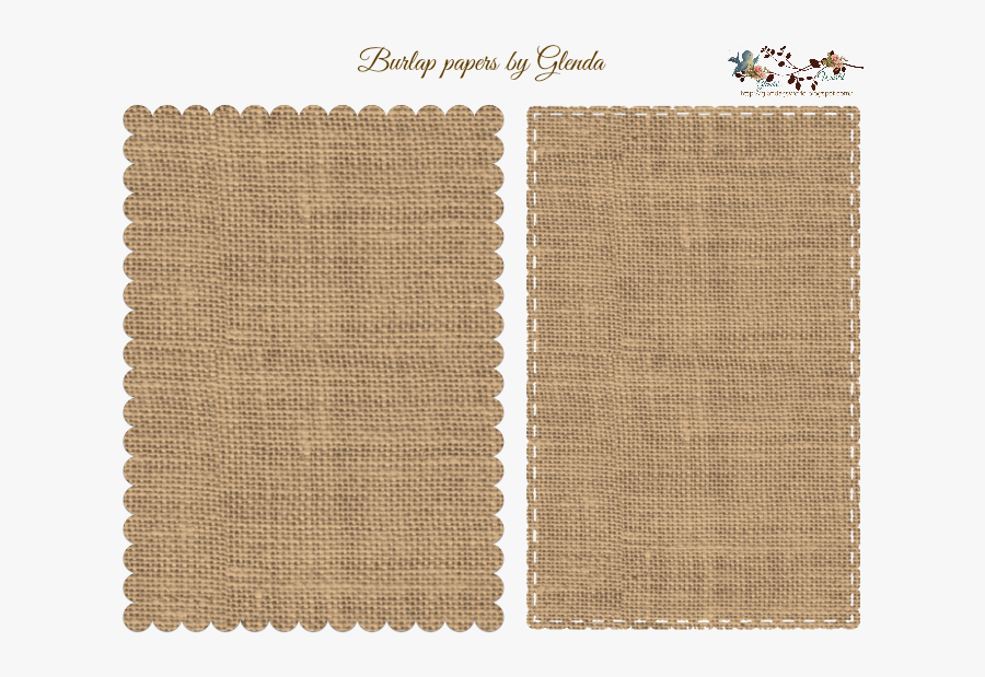 Burlap Clipart, Transparent Clipart