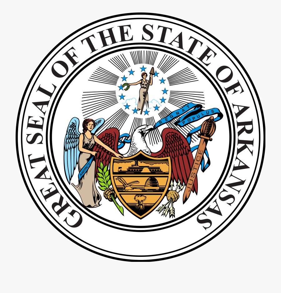 Secretary Of State Of Arkansas - State Of Arkansas Logo, Transparent Clipart