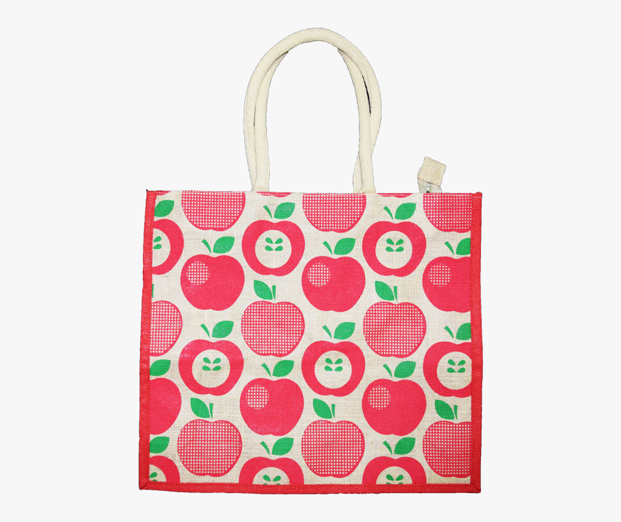 Apple Jute Bag , Free Transparent Clipart - ClipartKey