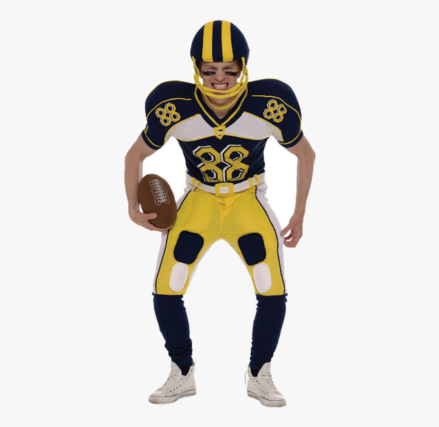 Transparent Football Player Clipart - American Football Dress Up, Transparent Clipart