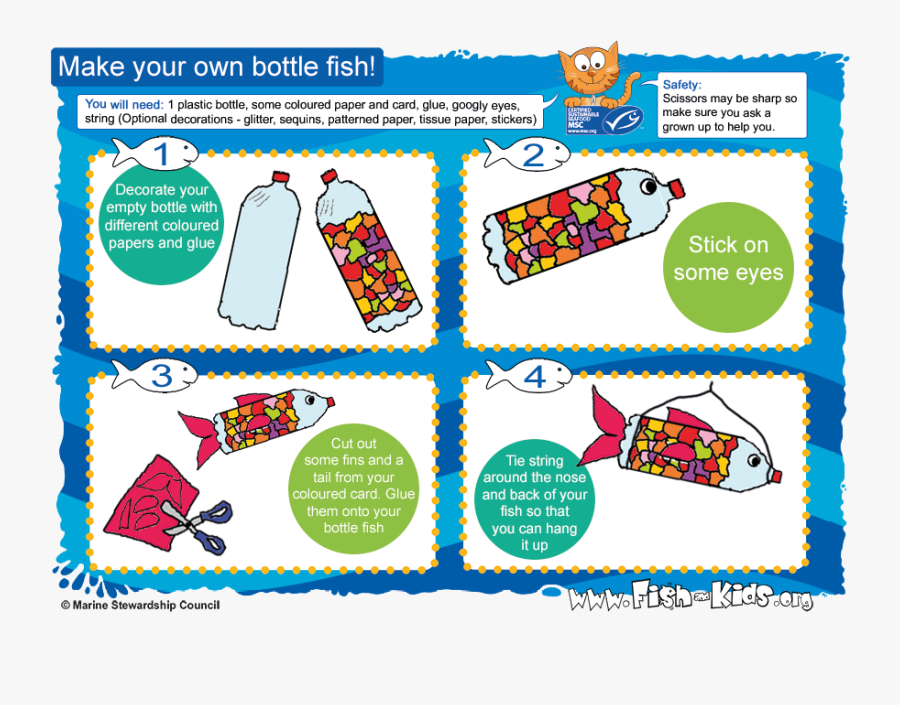 Design A Fish Bottle, Transparent Clipart