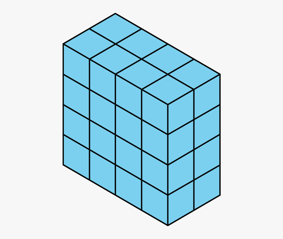 Surface Area Of A Cube, Transparent Clipart