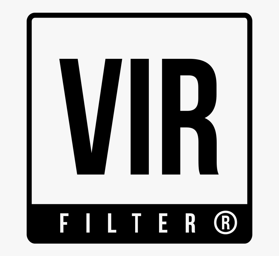 Vir Filter Logo, Transparent Clipart