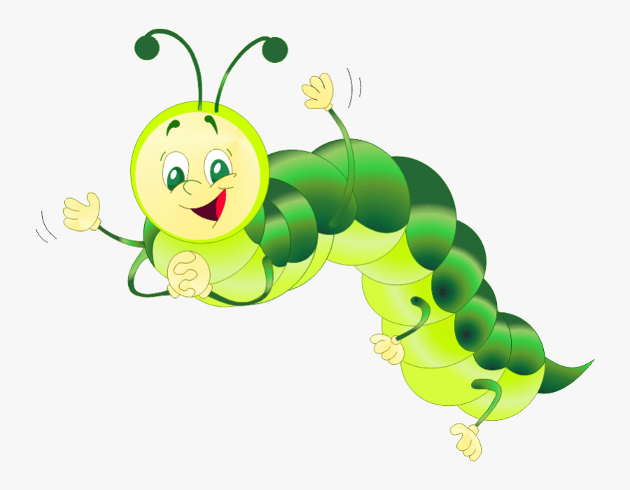 Butterfly The Very Hungry Caterpillar Clip Art - Caterpillar Clipart, Transparent Clipart