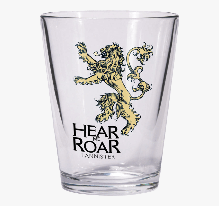 Clip Art Lannister Shot Glass From - Game Of Thrones Glass, Transparent Clipart