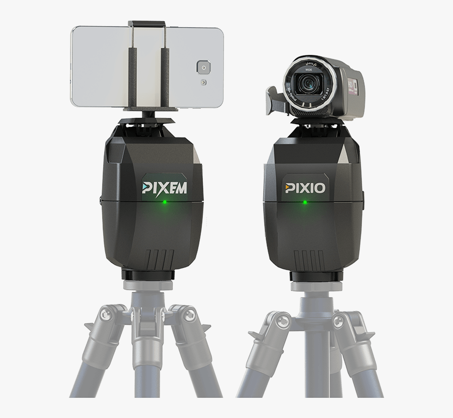 Pixem & Pixio Your Indoor And Outdoor Robots Cameramen - Video Camera, Transparent Clipart