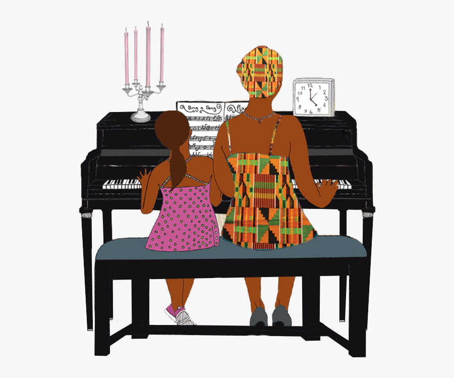 Piano Clipart Piano Lesson - Playing Piano Transparent, Transparent Clipart