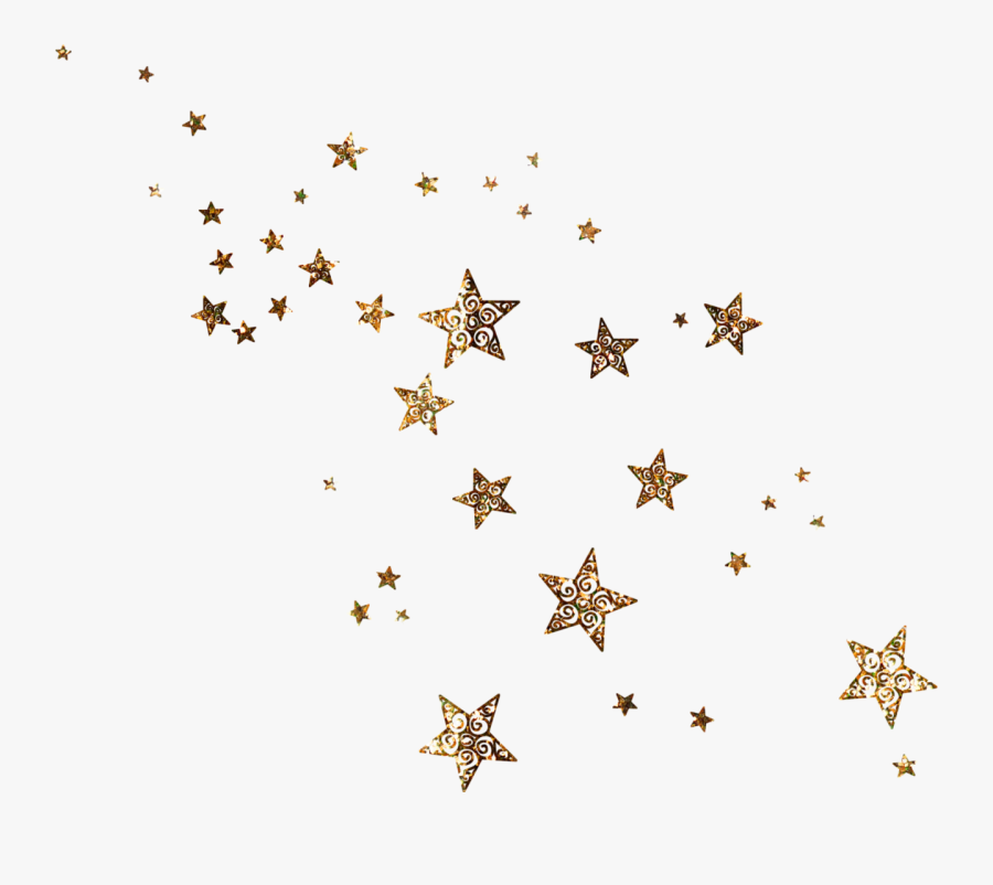 Glitter Star Christmas Kinzan-ya Free Clipart Hd Clipart - Gold Glitter Stars Png, Transparent Clipart