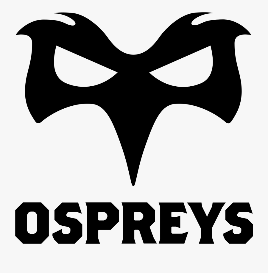 Ospreys Rugby Ball Clipart , Png Download - Ospreys Rugby Logo Png ...