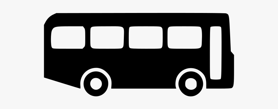 Coach Clipart Old Bus - Black Bus Clipart, Transparent Clipart