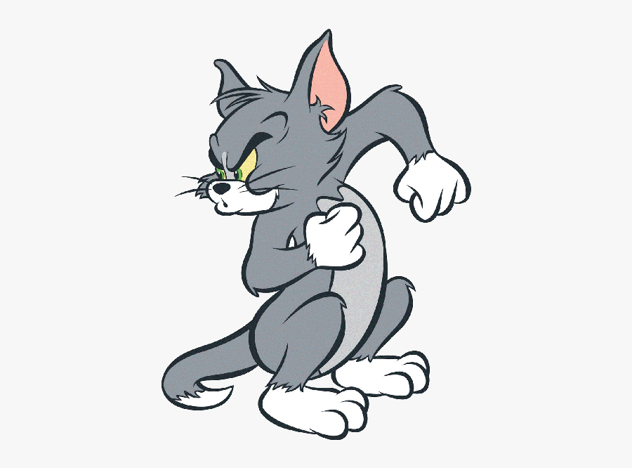 Tom Cat Jerry Mouse Tom And Jerry Drawing - Cat Drawing Tom And Jerry, Transparent Clipart