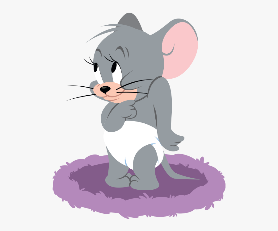 Transparent Jerry Png - Nibbles De Tom Y Jerry, Transparent Clipart