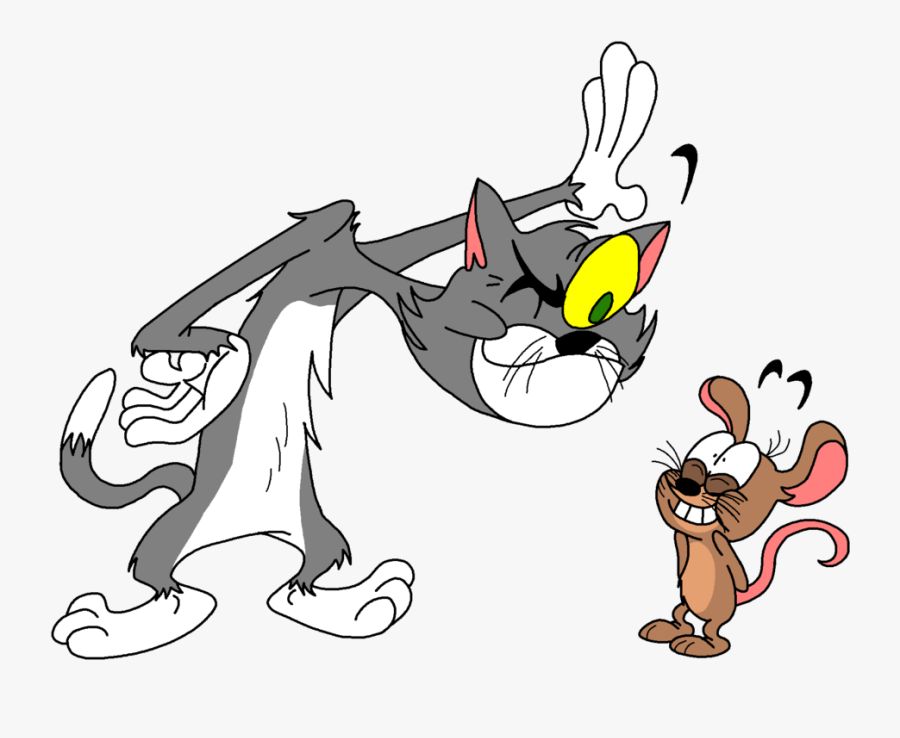 Transparent Tom And Jerry Clipart - Cartoon The Stink Eye, Transparent Clipart