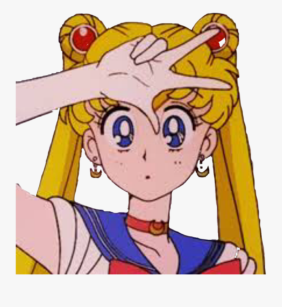 Transparent Sailor Moon Clipart - Sailor Moon Aesthetic Icon, Transparent Clipart