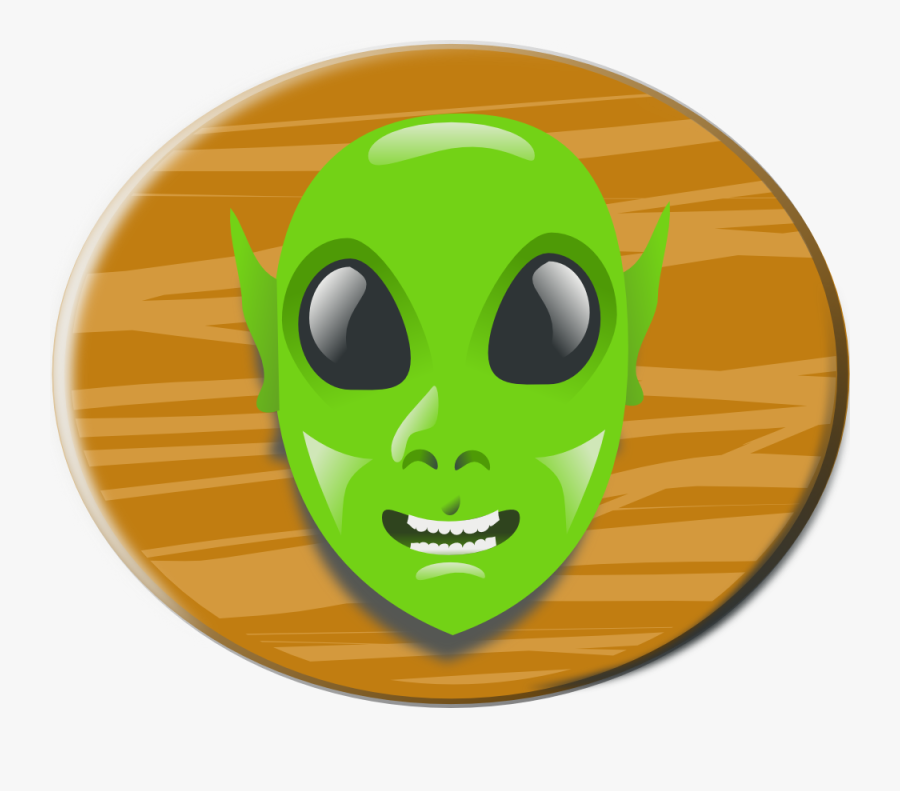 Alien Clipart Fictional - Extraterrestrial Life, Transparent Clipart