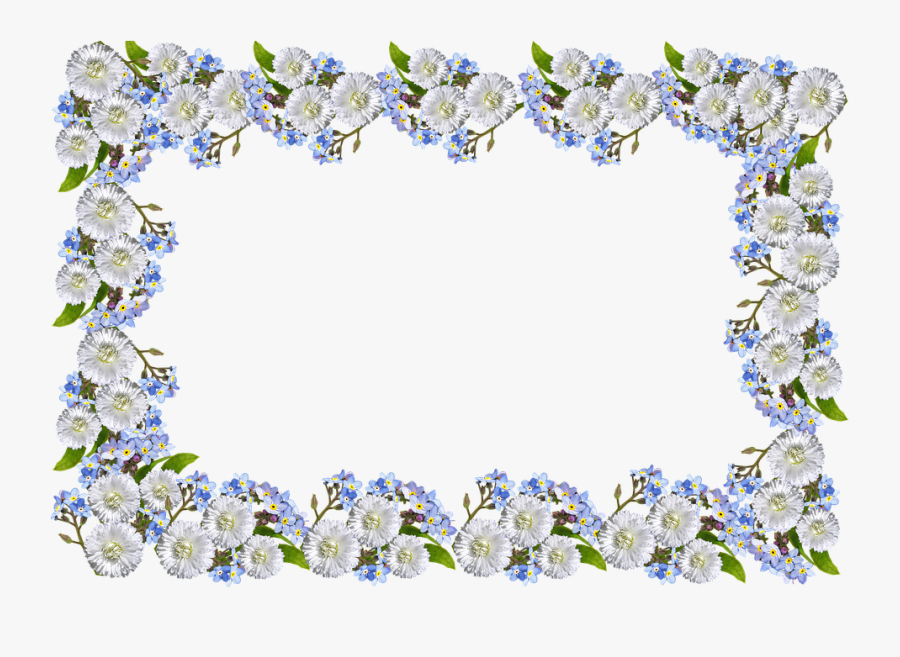 Design Border For A4 Page, Transparent Clipart