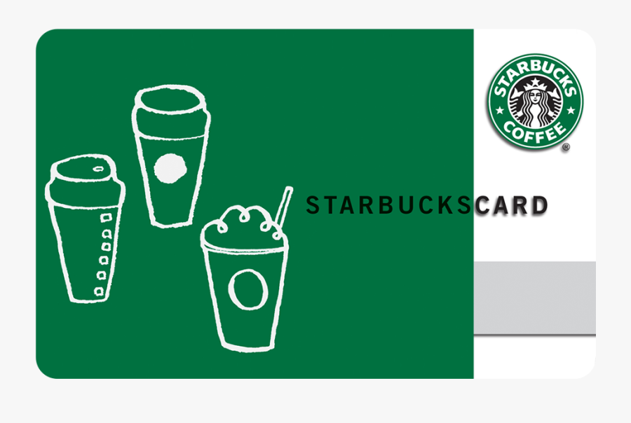 $25 Starbucks Gift Card, Transparent Clipart