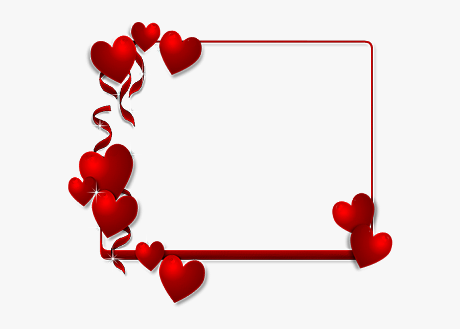 Heart Borders And Frames, Transparent Clipart