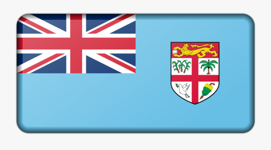 Area,flag,line - Flag Of Fiji, Transparent Clipart