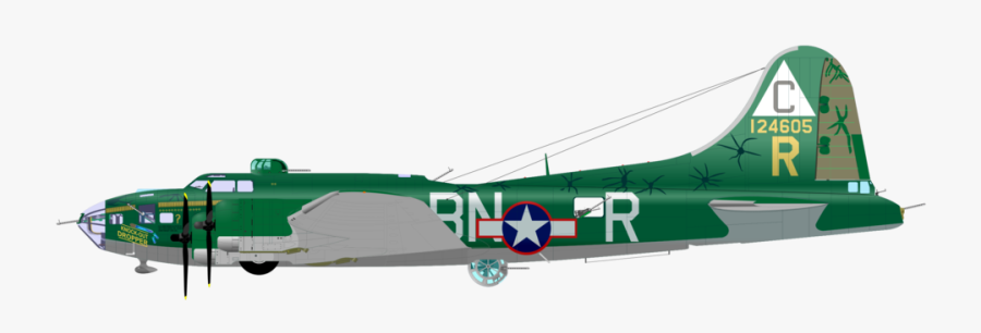 Propeller Driven Aircraft,air Force,focke Wulf Fw - B 17 303rd Bomb Group, Transparent Clipart