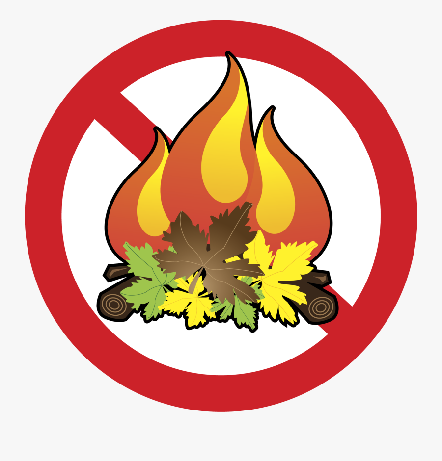 Collection Of Slash - No To Backyard Burning, Transparent Clipart