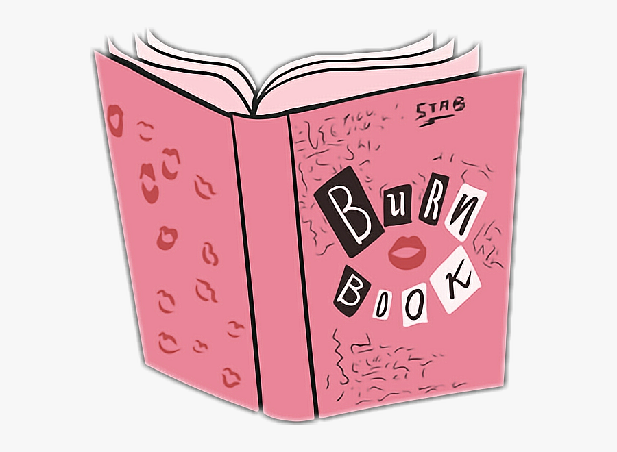 #burn #book #pink #mean #meangirls #girls - Burn Book Mean Girls Png ...