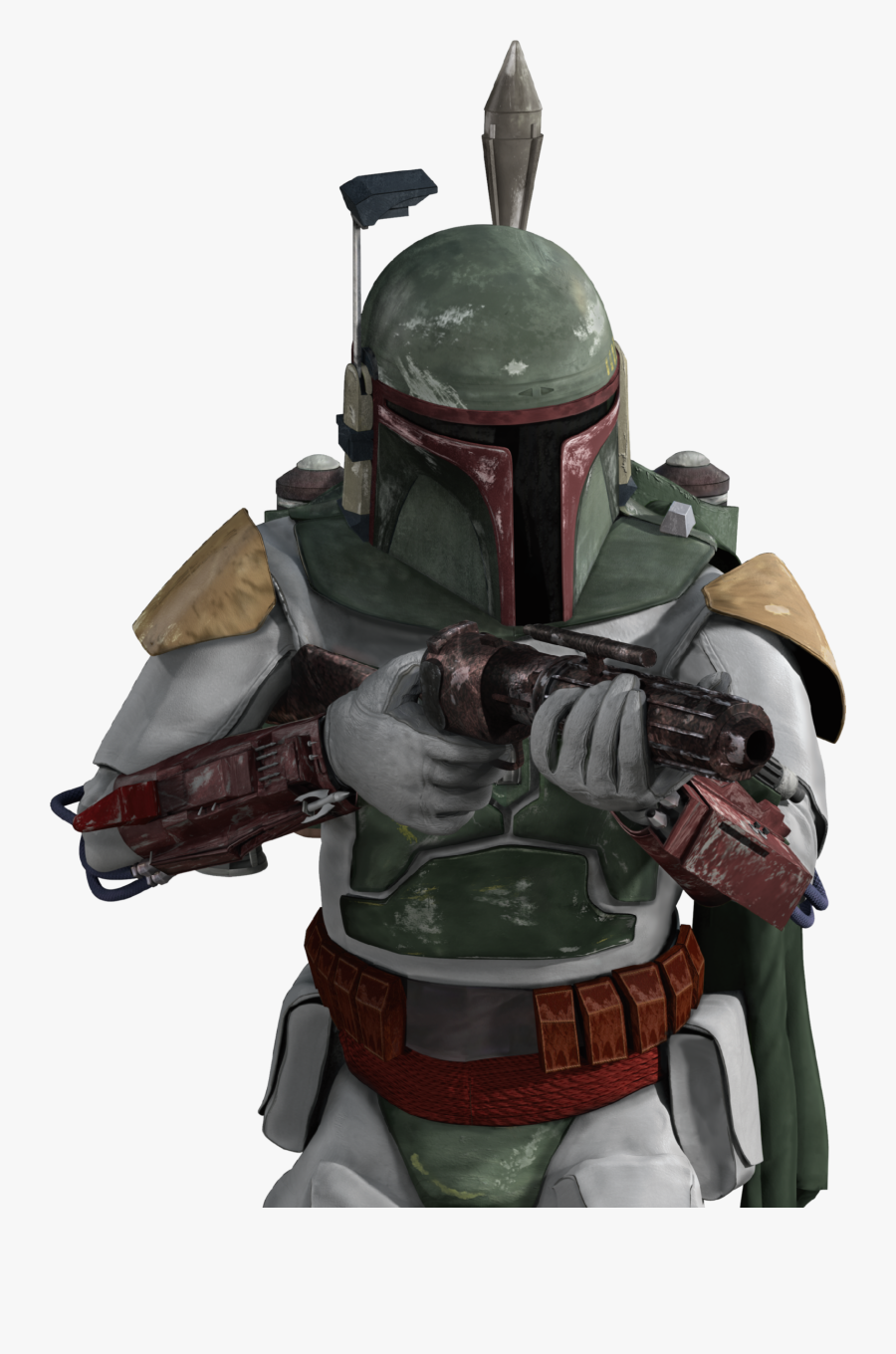 Transparent Boba Fett Clipart - Boba Fett Png, Transparent Clipart